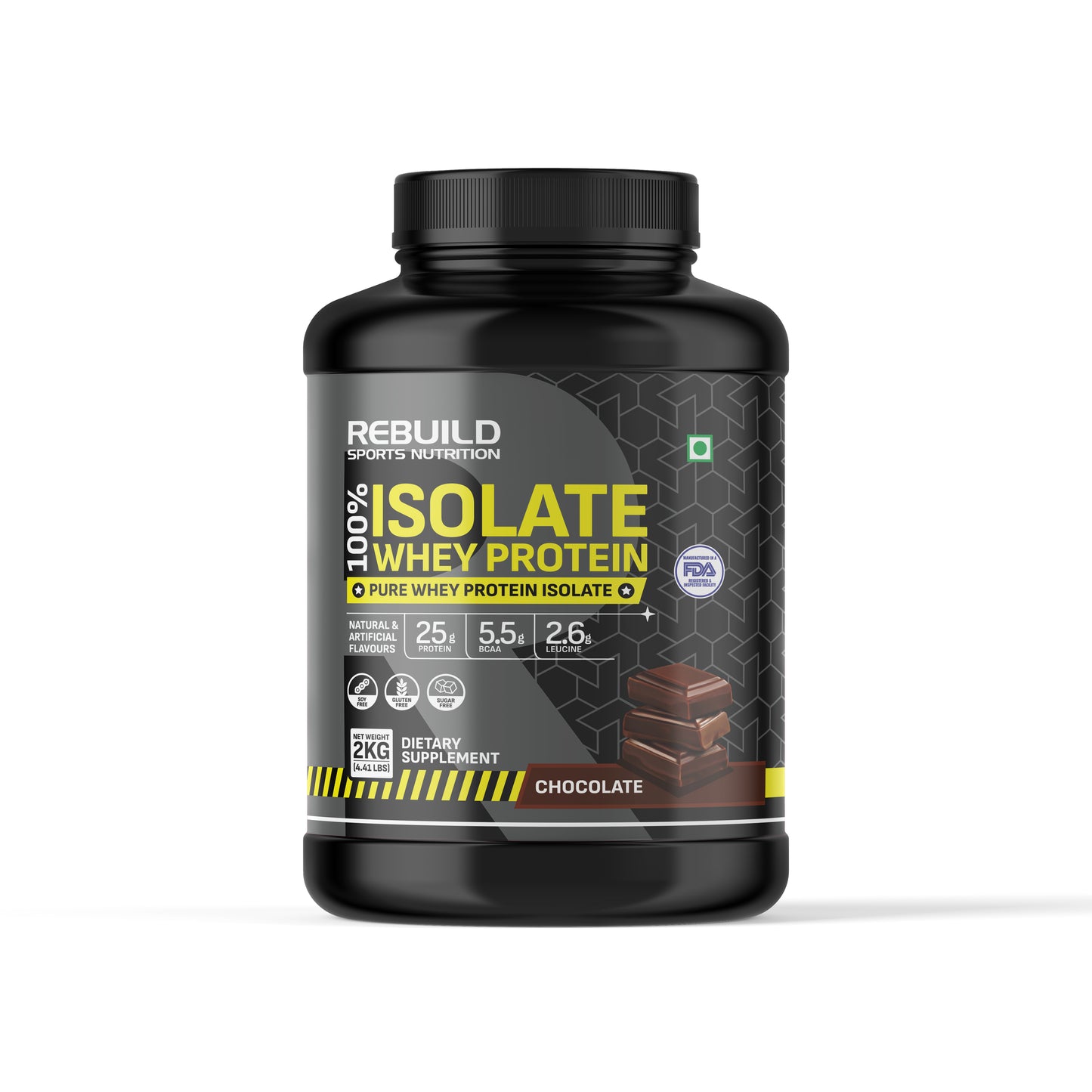 Rebuild sports nutrition 100% Isolate whey protein 2kg